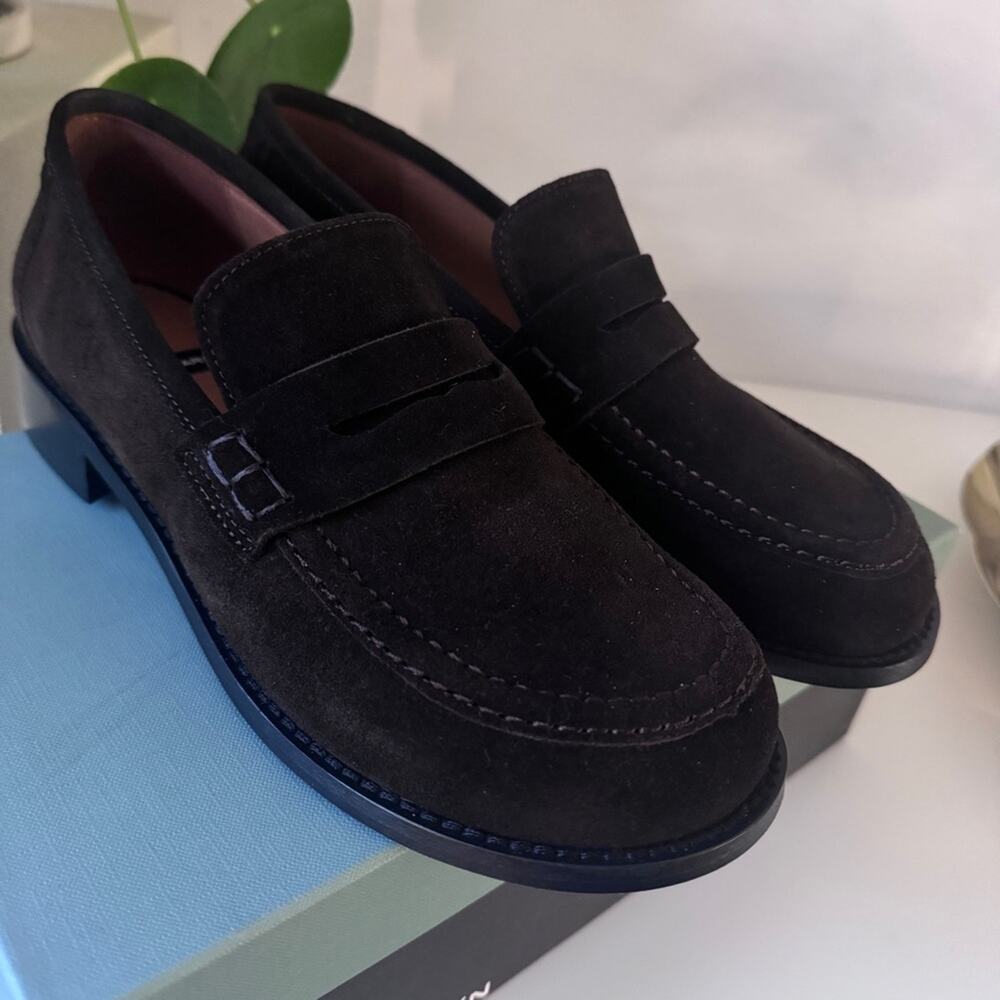 NIB Angel Alarcón Louisa Brown Penny Loafer - Picture 3 of 11